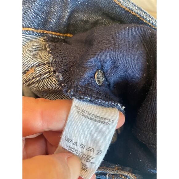 We The Free Free People Jeans  Baggy High Rise OB861512 Size 24 - Picture 4 of 4